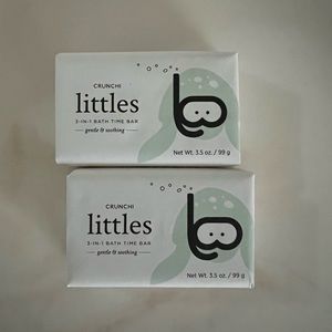 Crunchi littles 3 in 1 bathtime bars